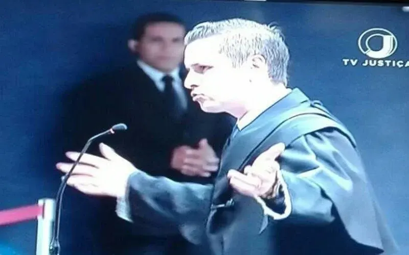 Dr. William Oliveira em sustentação oral no Supremo Tribunal Federal